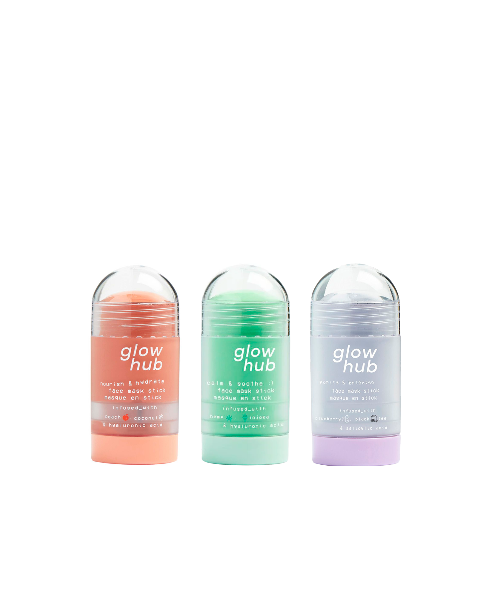Set de cuidado de la piel Mix & Mask It hidrata, calma e ilumina