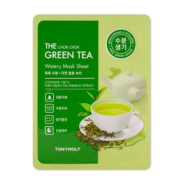 Mascarilla hidratante de te verde Chok Chok