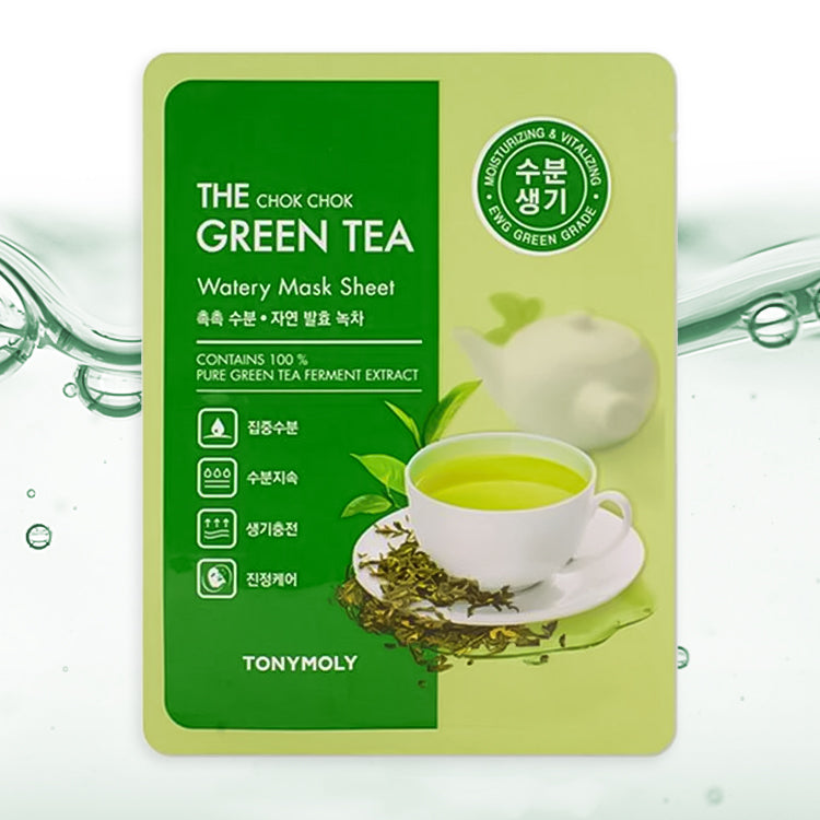 Mascarilla hidratante de te verde Chok Chok