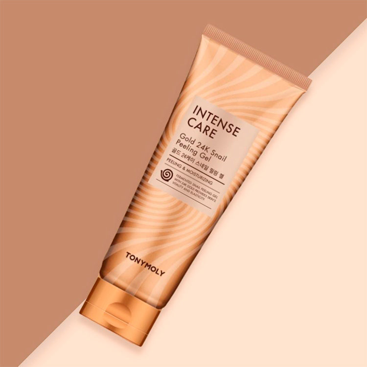 Exfoliante facial y corporal Intense Care Gold 24K 2 en 1 Antiedad y antimanchas