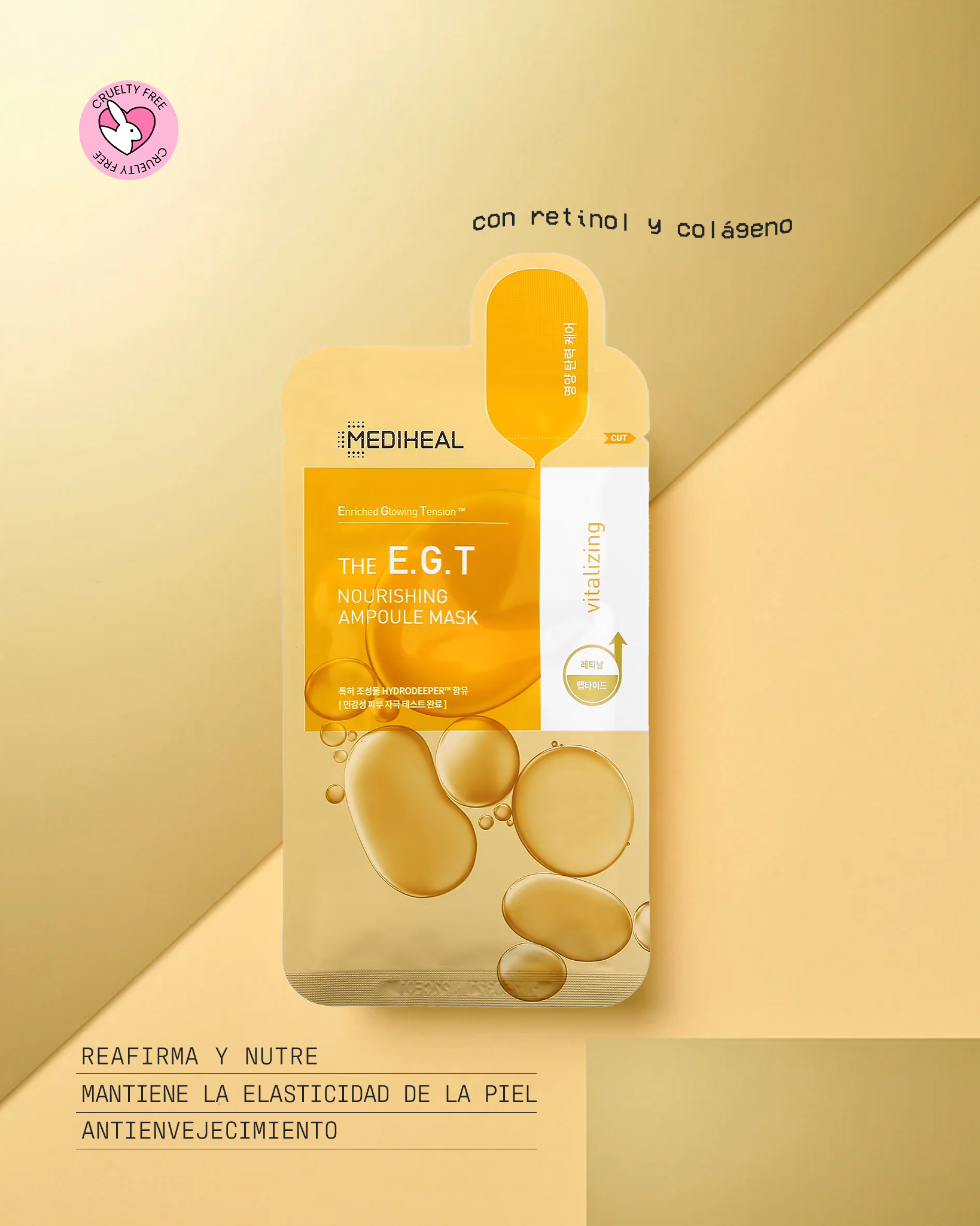 C Mediheal THE E.G.T Nourishing Ampoule Mask*10