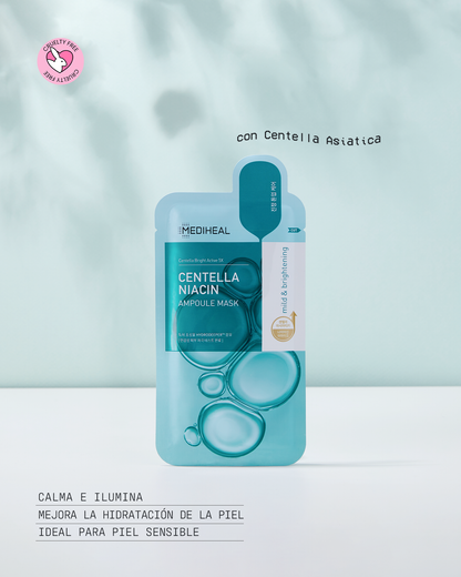 C MEDIHEAL CENTELLA NIACIN AMPOULE MASK*10