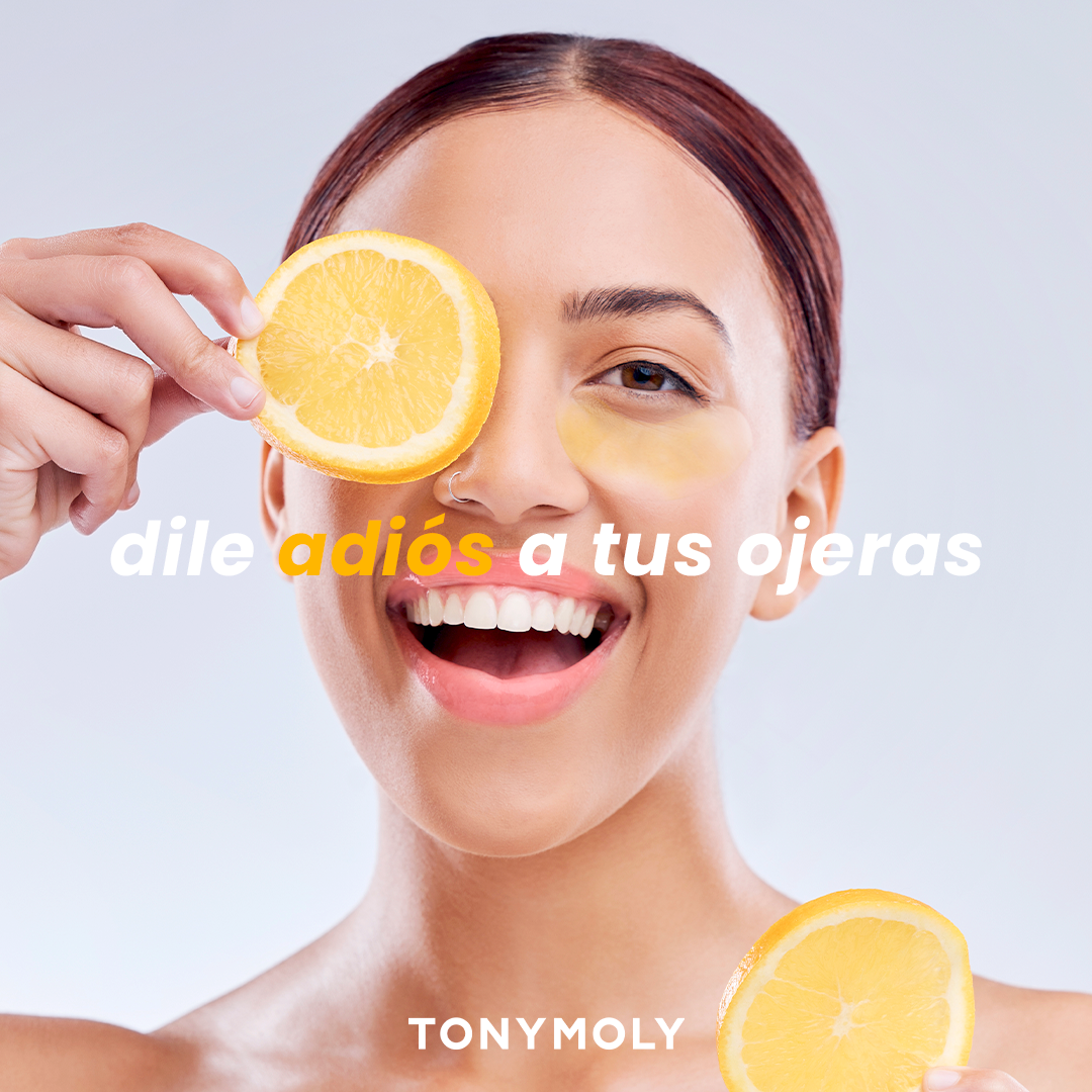 Parches de gel aclarantes y anti arrugas para ojos 2x Vitamina C