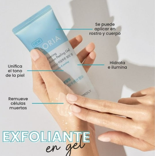 Gel exfoliante con ácido hialurónico Floria Brightening