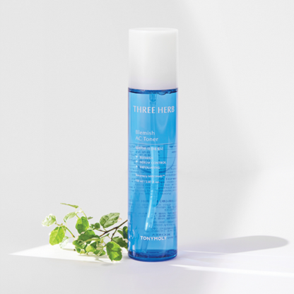 Three Herb - Toner dermatológico anti acné