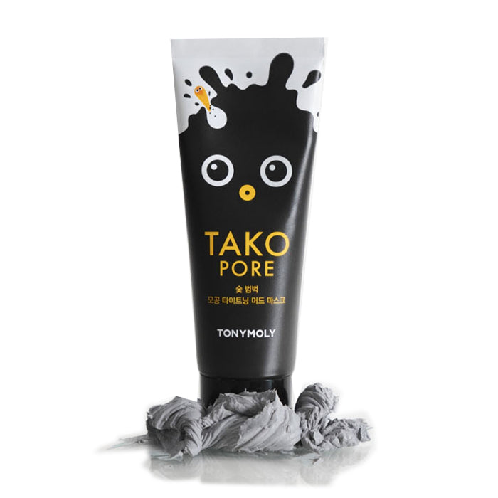 Mascarilla de barro para ajustar los poros - Tako Pore Charcoal