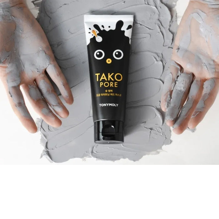 Mascarilla de barro para ajustar los poros - Tako Pore Charcoal