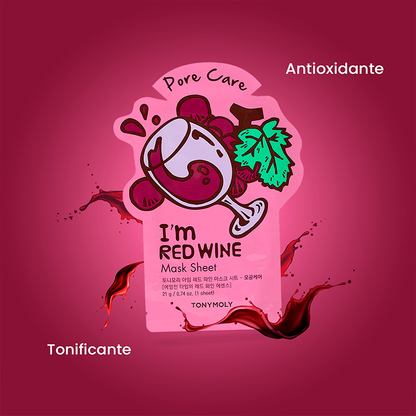 Mascarilla de Vino Tinto - I´m Red Wine