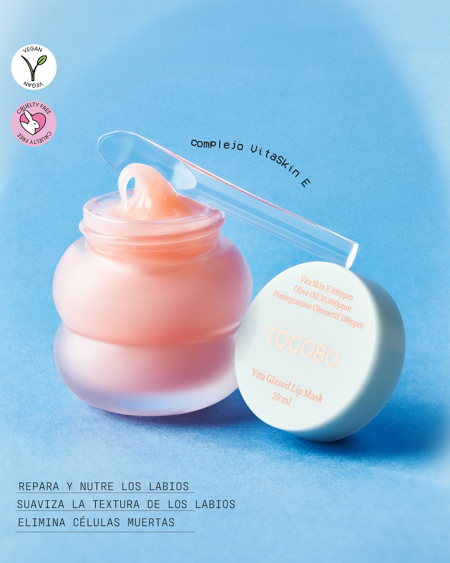 Vita Glazed Lip Mask Ultra humectante para labios