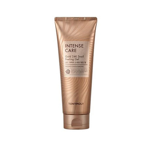 Exfoliante facial y corporal Intense Care Gold 24K  2 en 1 Antiedad y antimanchas