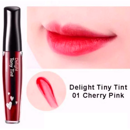 Tinta para labios tono 01 cherry pink Delight