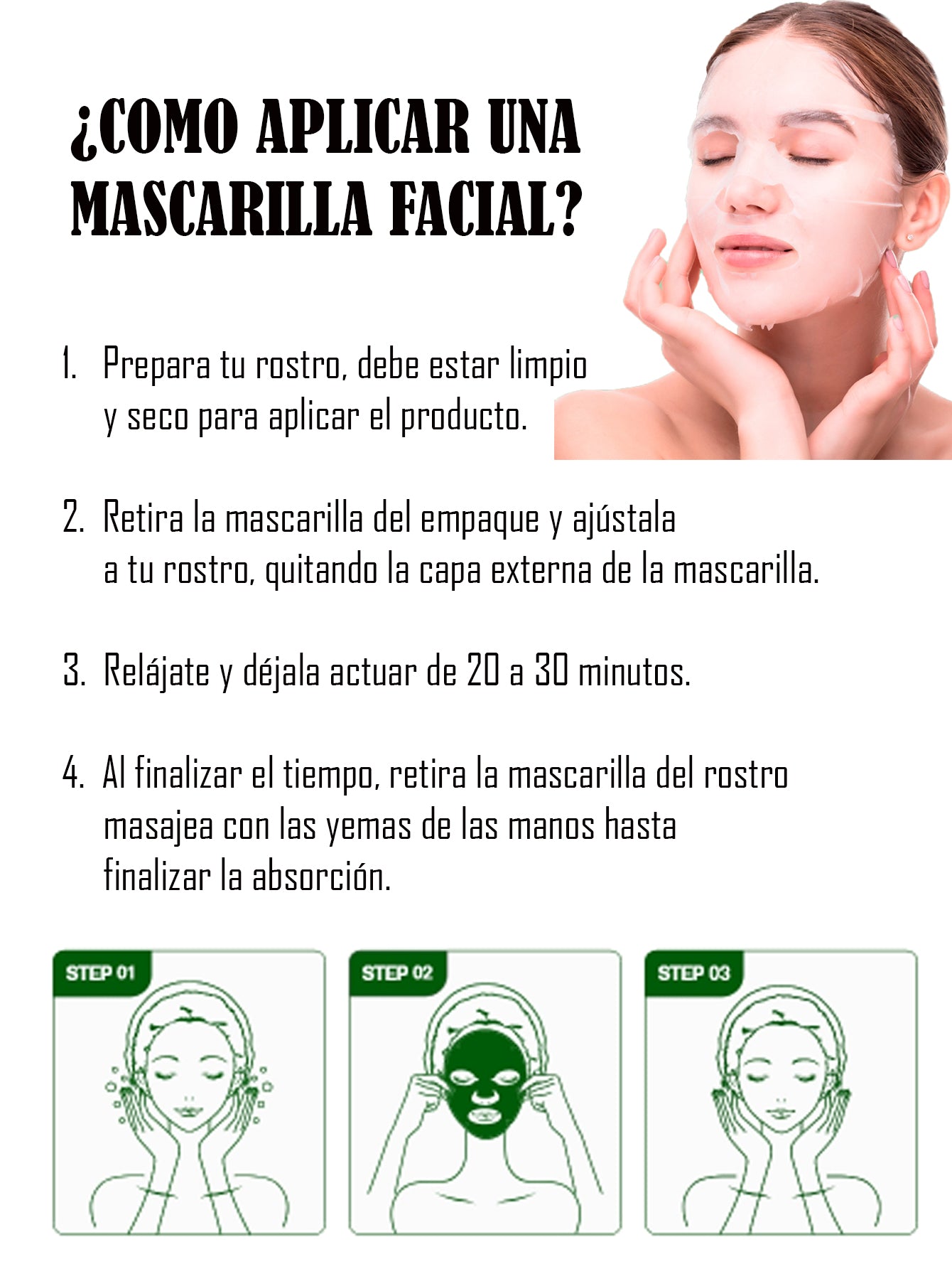 Mascarilla purificante de Algas - I&