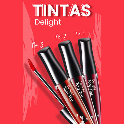 Tinta para labios tono 01 cherry pink Delight